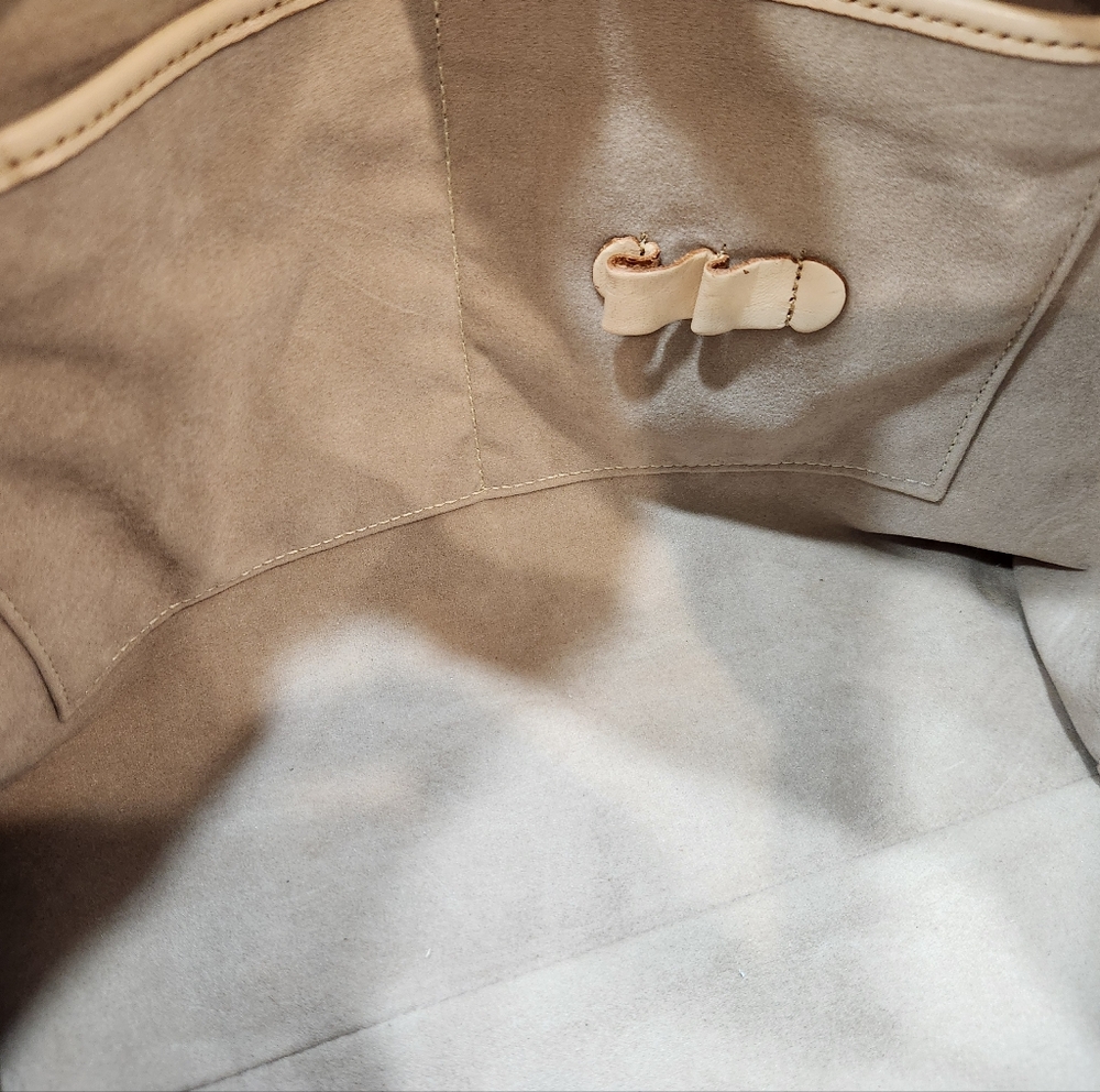 Brahmin Tuscan Creme Collection Handbag / Crossbody Bag - Picture 8 of 9